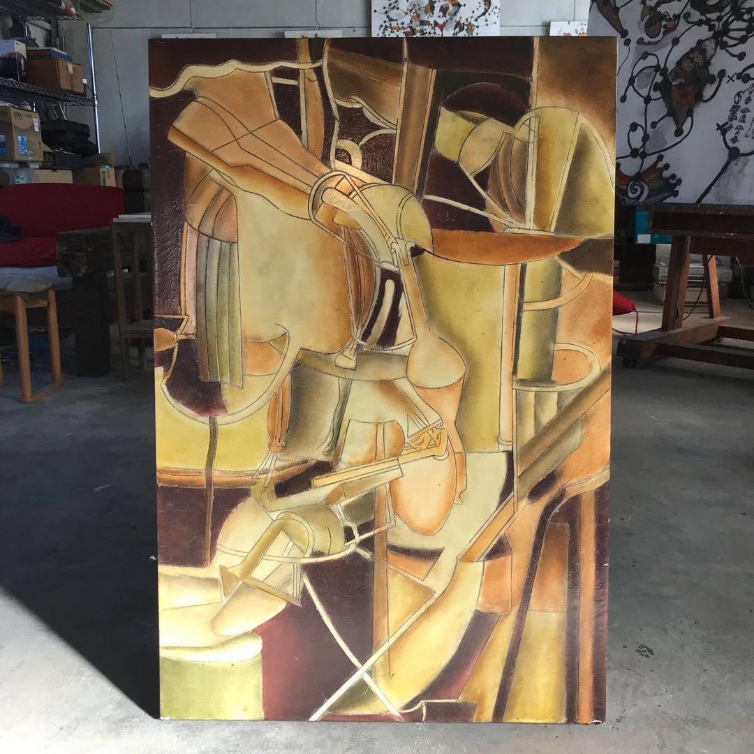 m*r様 詳細不明 模写 ジョルジュ・ブラック e Braque キュ