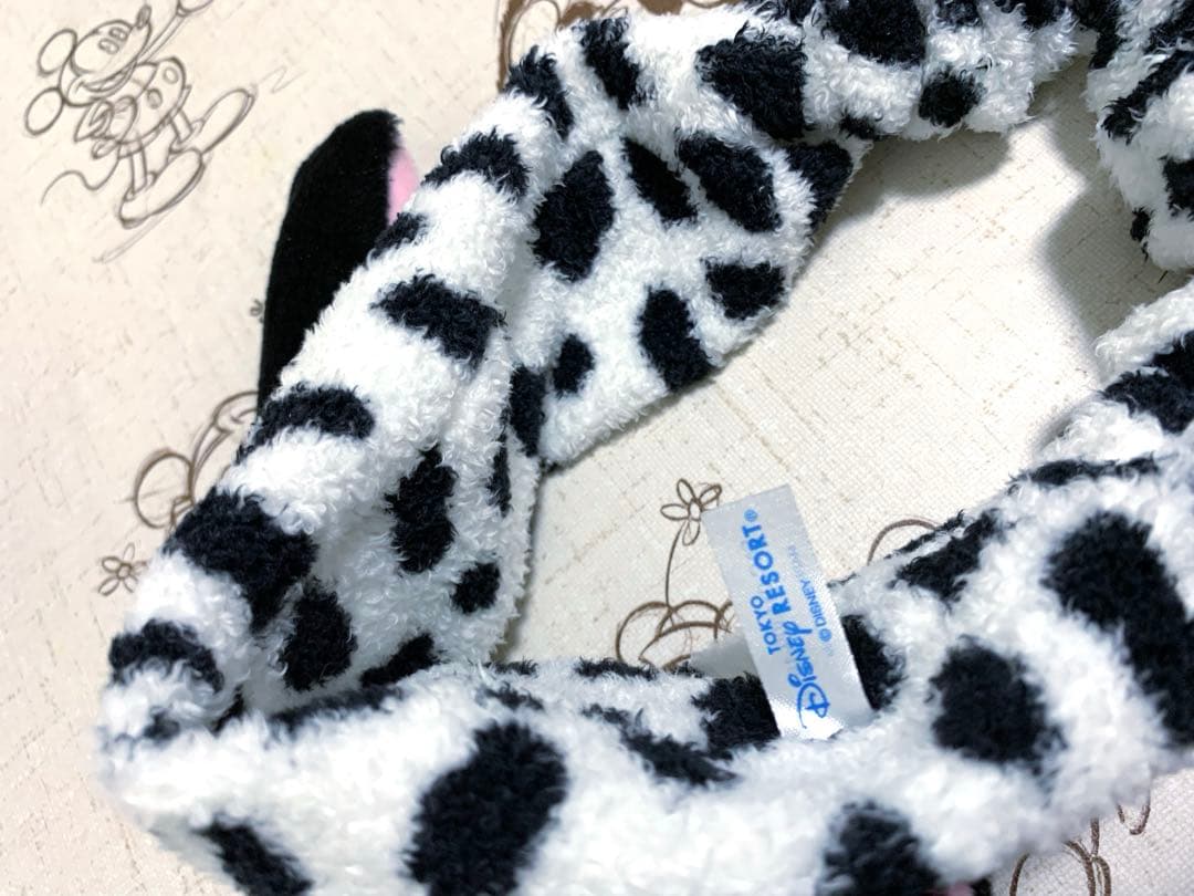 ディズニーリゾート◆101匹わんちゃん　ファンキャップ　マフラーキャップ　バンド