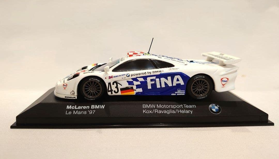 ミニチャンプス　希少　McLaren F1 GTR LM　ディーラーモデル
