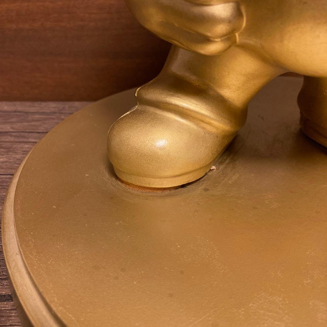 任天堂ゴールドマリオ　台座あり