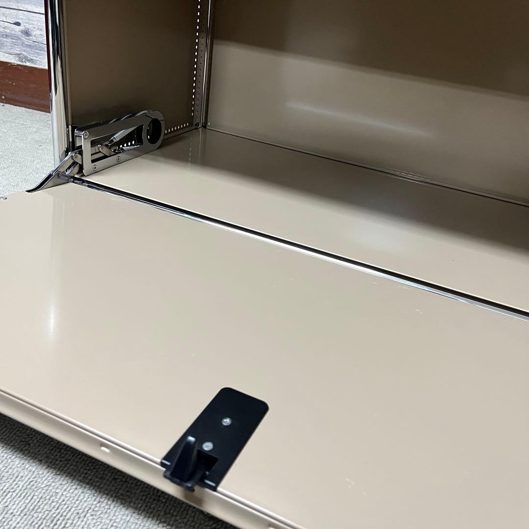 ★ys★USMハラー １列２段 鍵付キャビOP/DD 色：ベージュ