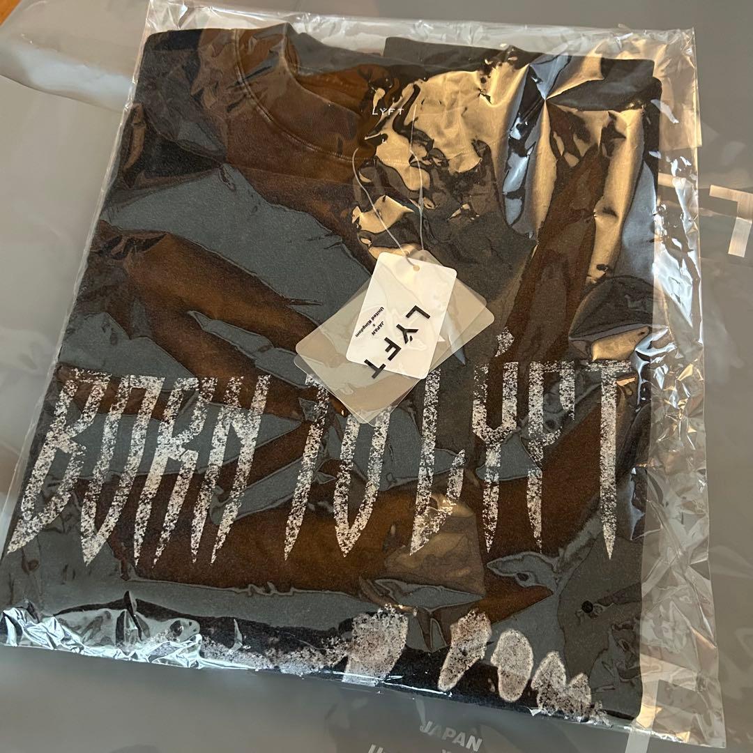 【新品】LÝFT ロゴ T-SHIRTS T-シャツ　ノースリーブ　ブラック