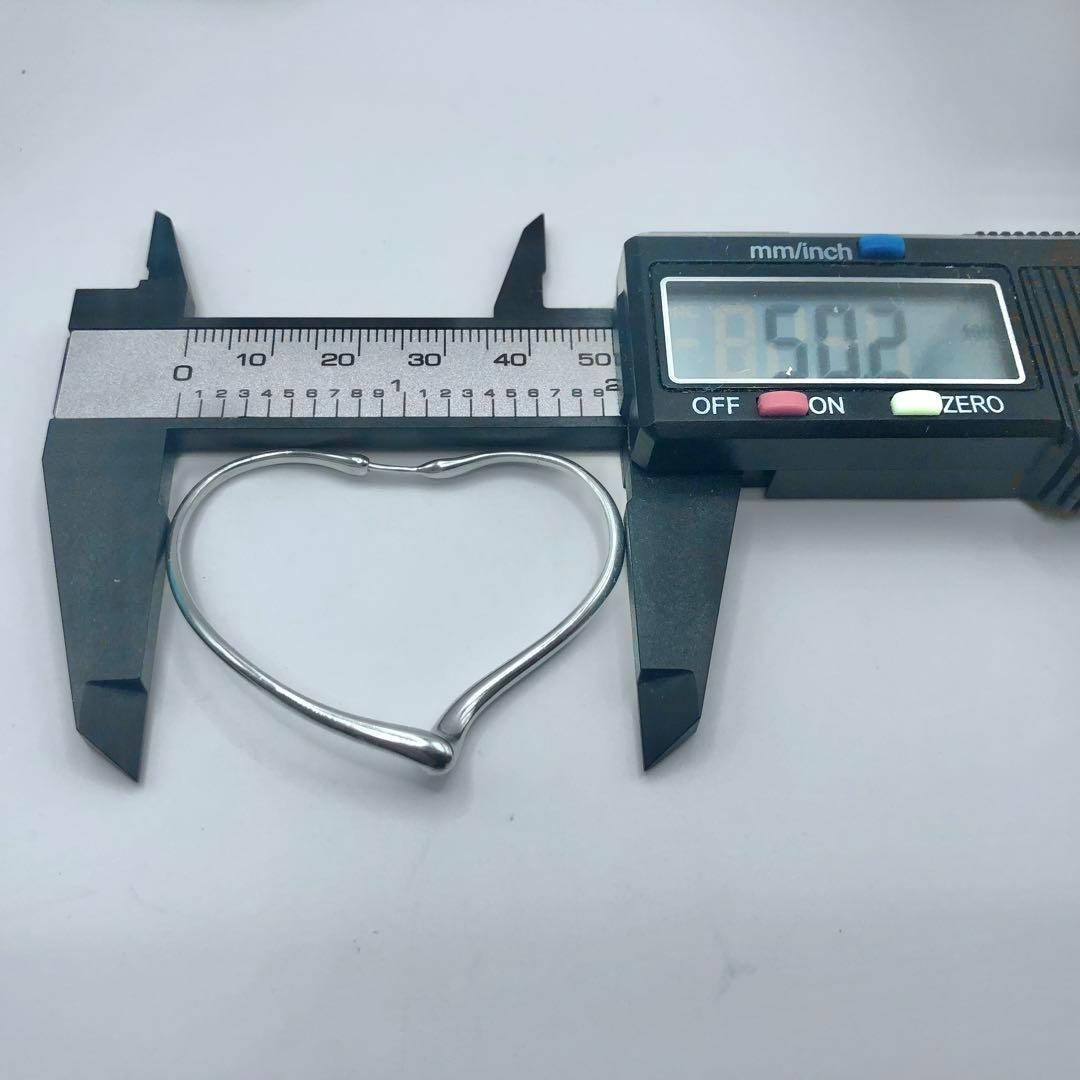 【在庫処分セール】ティファニー オープンハート フープ ピアス Mサイズ 925