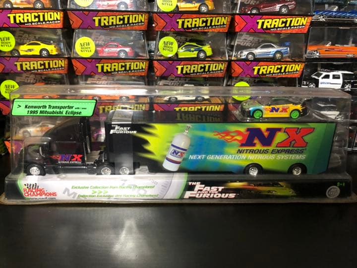 【超希少】ワイルドスピード ミニカー トレーラー with Eclipse