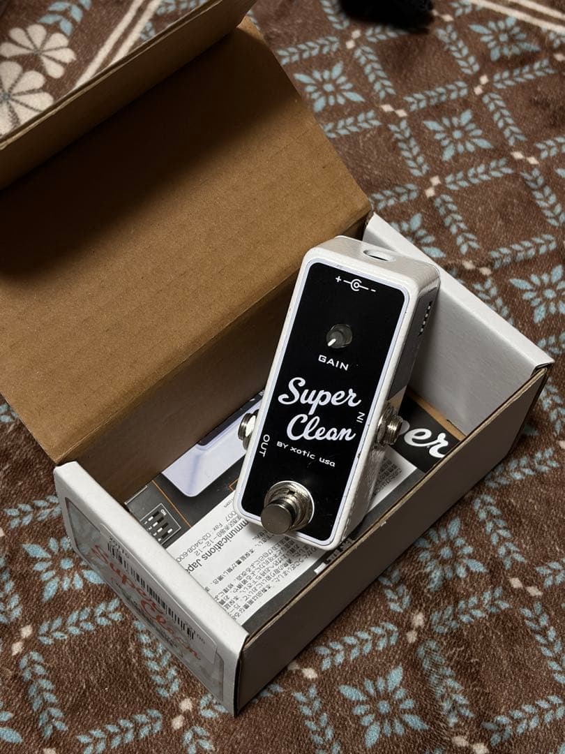 ギター Xotic super clean buffer