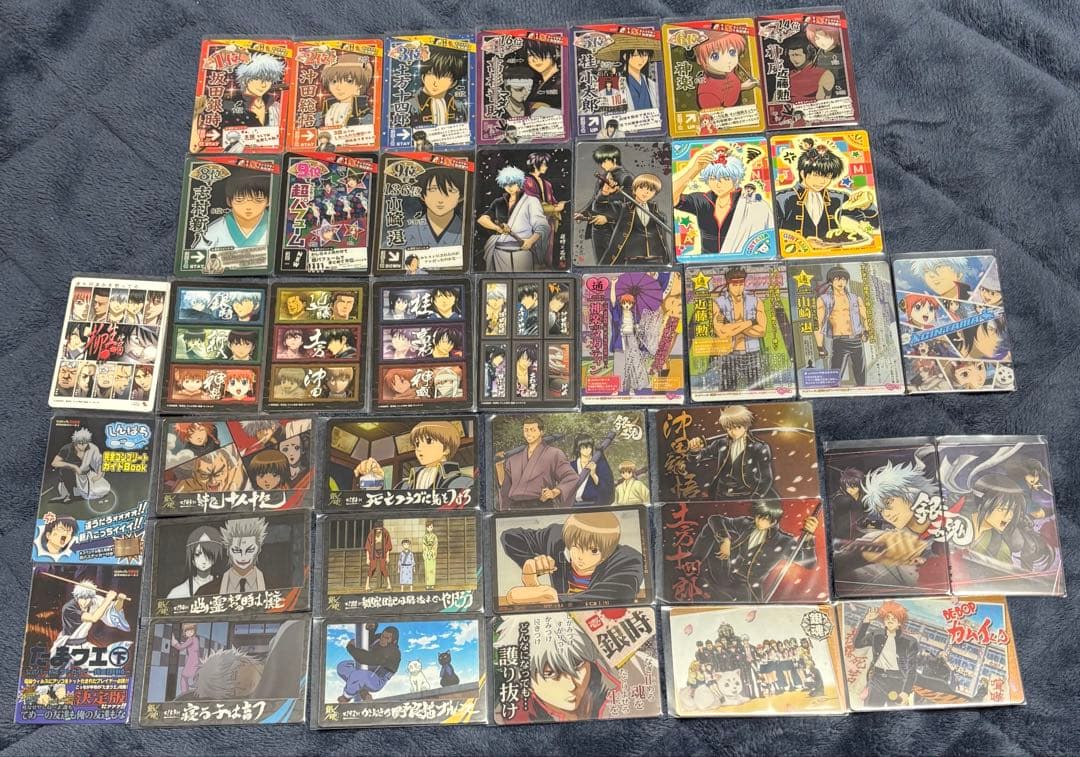 銀魂 クリアカード カードガム ウエハースカード まとめ売り【515枚】