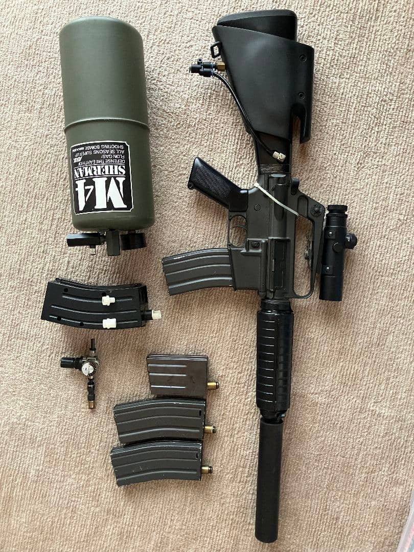 希少カスタム　JAC製 M16-655 スナイパーライフル フルオートエアガン