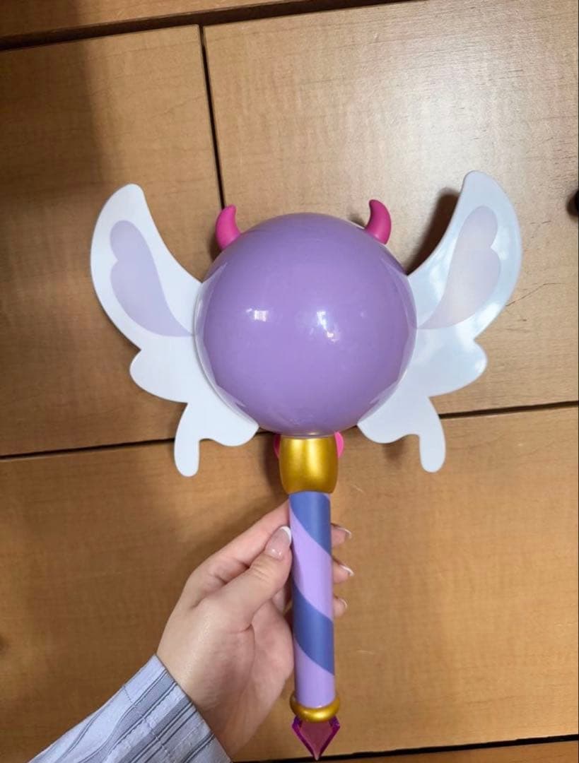 ディズニーチャンネル 悪魔バスタースターバタフライ ステッキ