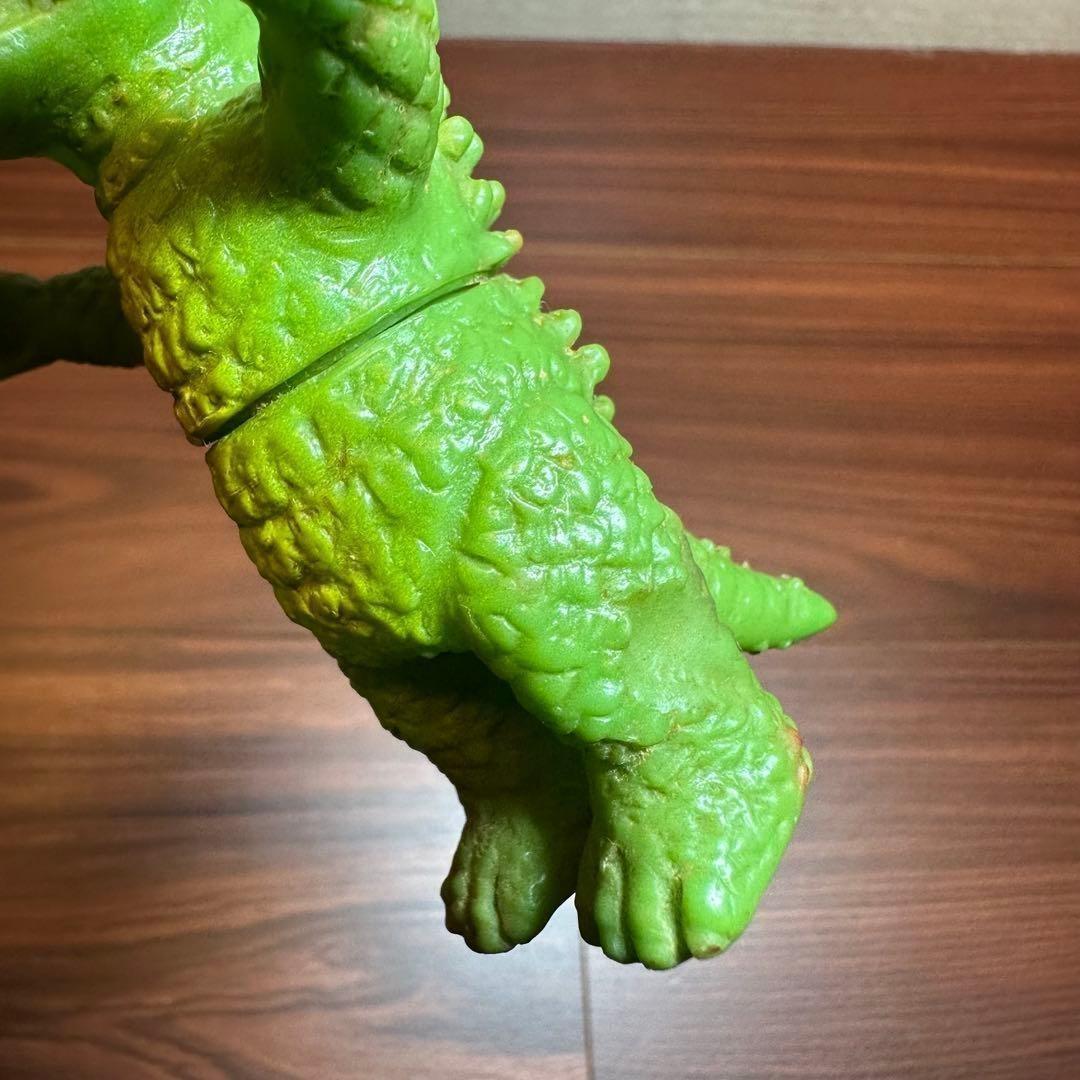 ブルマァク アンギラス ソフビ 当時物 珍色 4104