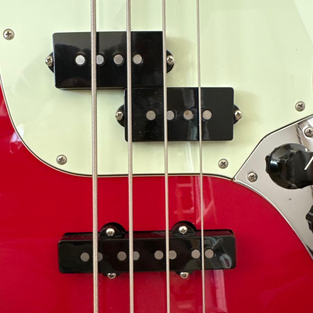 【廃版❣️貴重】Fender Mustang Bass PJ TorinoRed