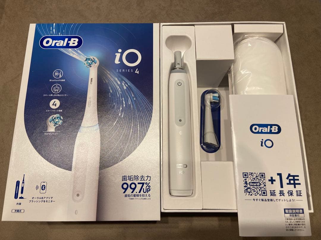 【新品】Oral-B iO Series 4 電動歯ブラシ本体