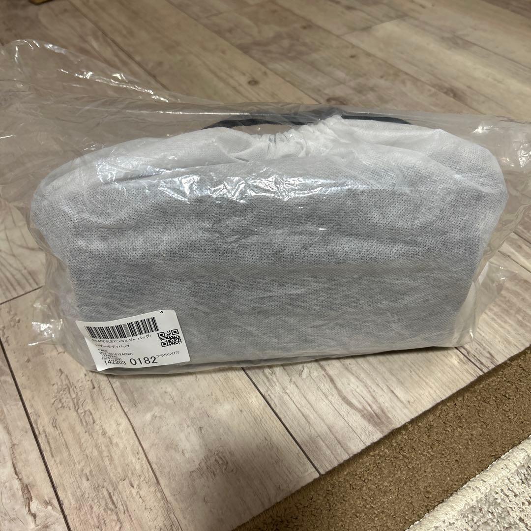 BEARDSLEY ブラウン レザー ショルダーバッグ