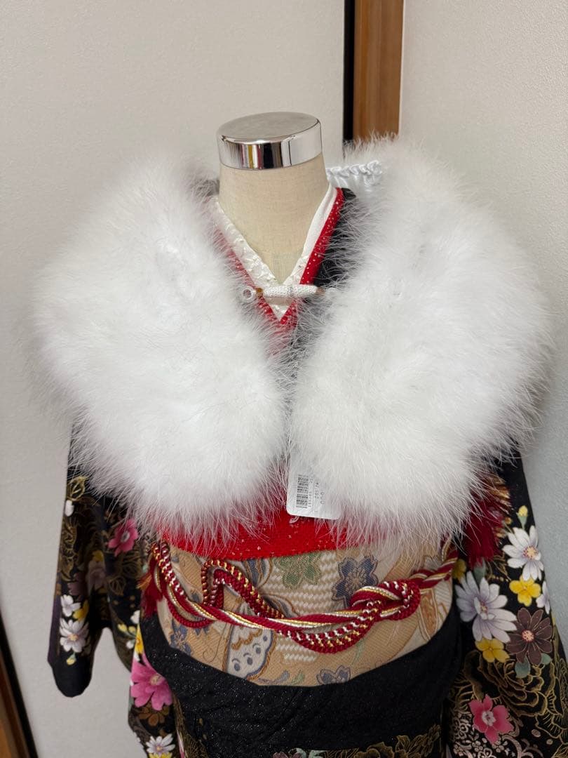 振袖　フルセット　華やか　ふくよかサイズ