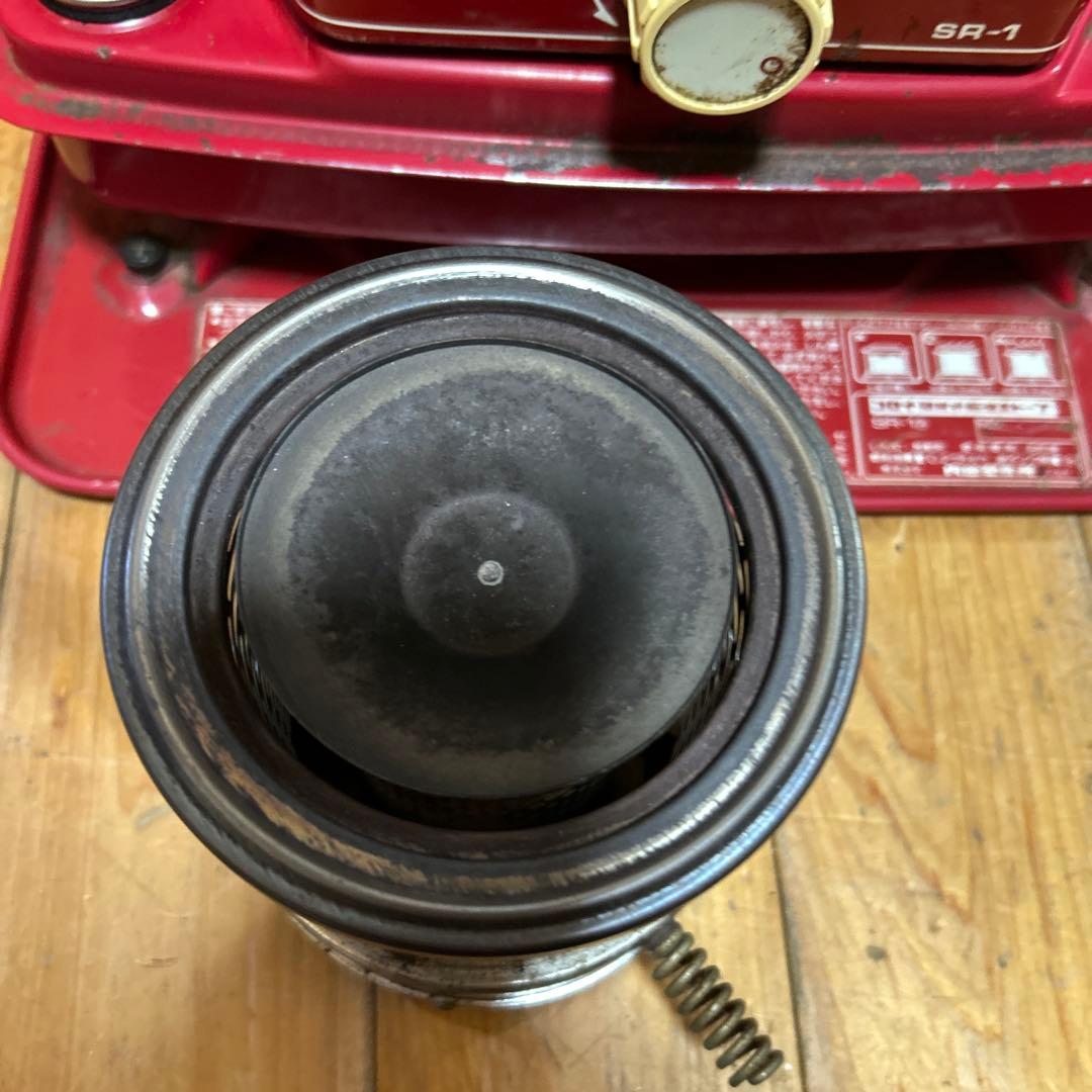 コロナ石油ストーブＳＲ―１　前期型レトロ　放射式タンク一体型　電子点火OK！