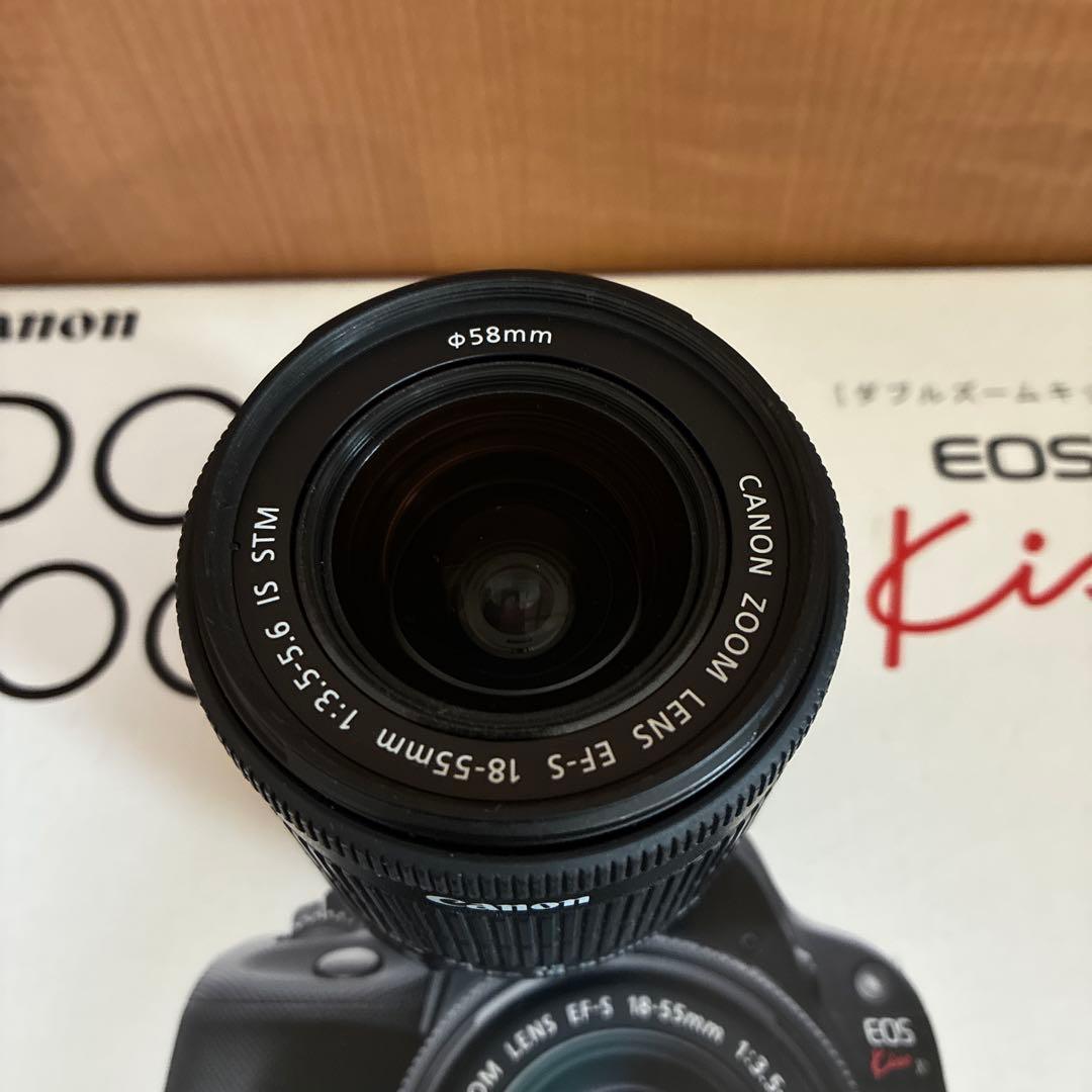 キャノン CanonEOSkissX7ダブルズームキット 美品