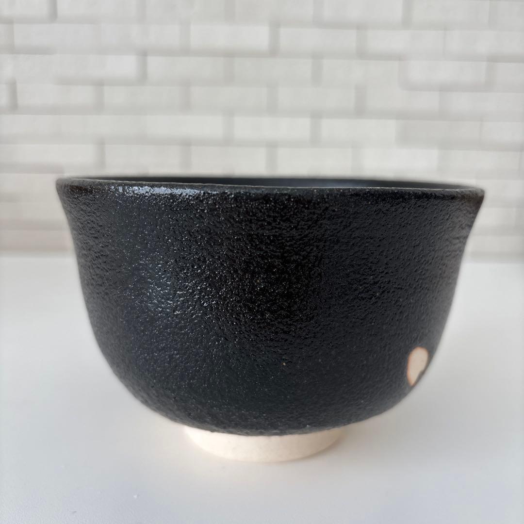 【新品未使用】抹茶茶碗　兎月窯　杉浦芳樹作　瀬戸焼　御題『桜』茶碗　共箱ウコン布