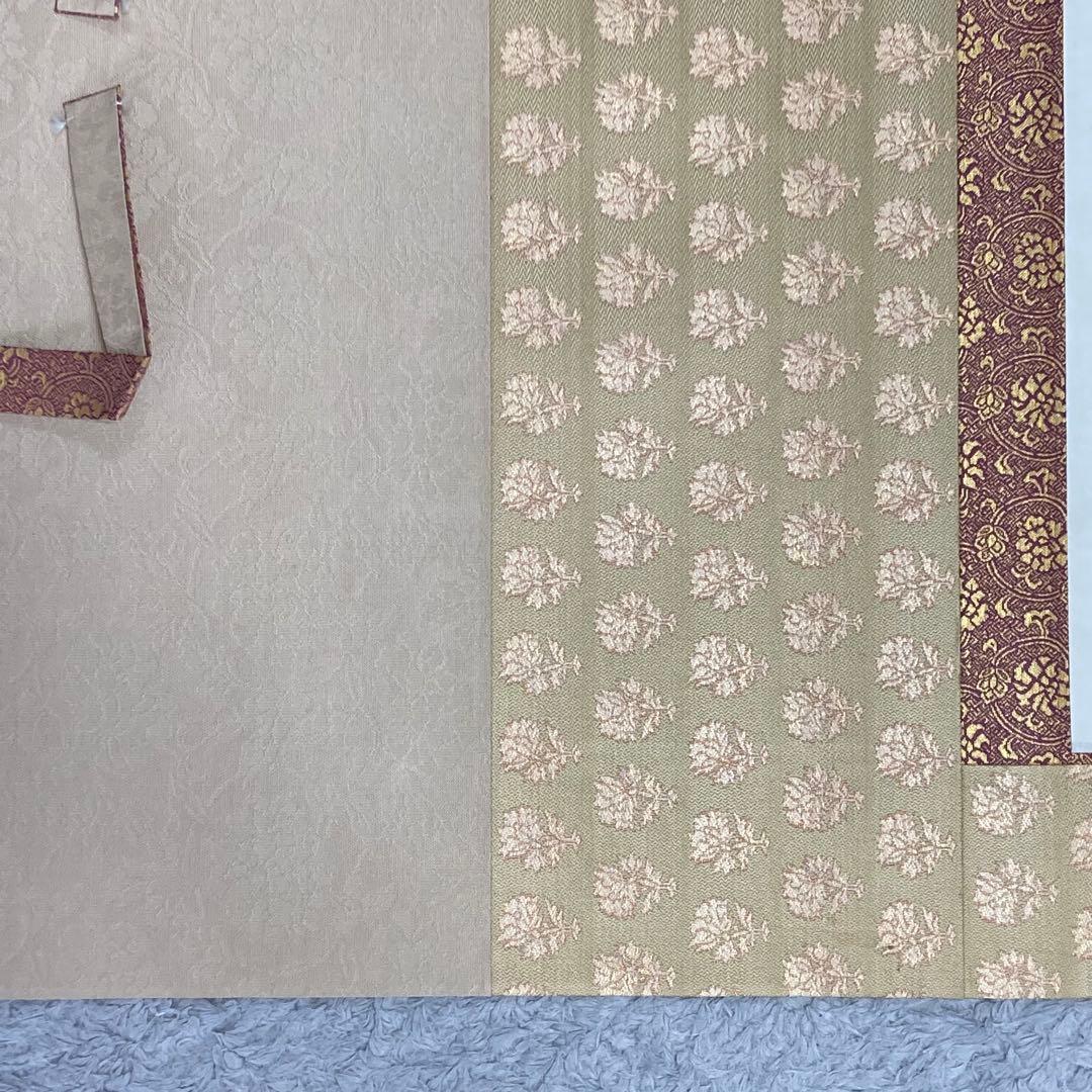 掛軸　三輪良平作　立雛　桃の節句　共箱　落款有　二重箱入