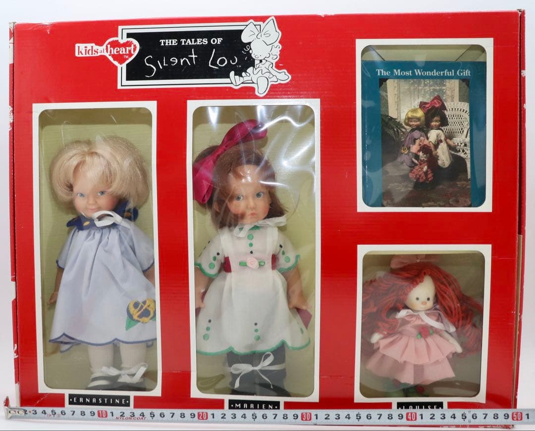 THE MOST WONDERFUL GIFT SET人形3体と絵本のセット