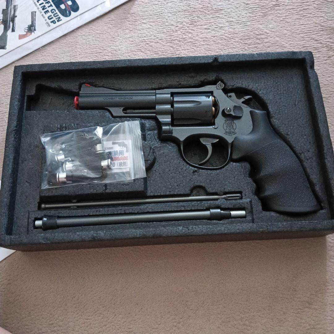 【ガスガン】東京マルイ　S&W M19 リボルバー 黒　コンバットマグナム