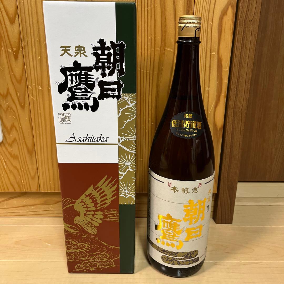朝日鷹 特別純米酒 1.8L【生貯蔵】