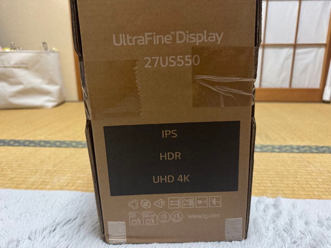 LG 27US550-W 27インチ UHDモニター　LGエレクトロニクス