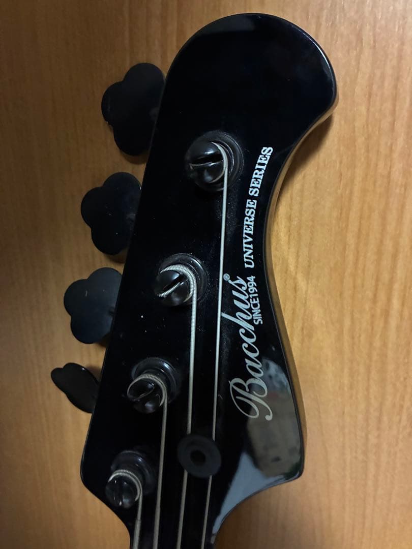 Bacchus エレキベース 4弦 ブラック