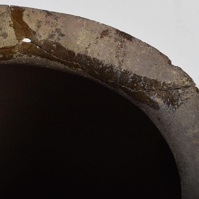 時代古陶磁　珠洲焼　古珠洲須恵器　線文壷　V　R9475H