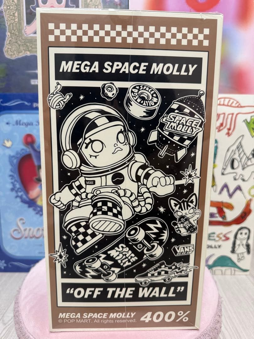 その他 POPMART MEGA SPACE MOLLY 400% VANS