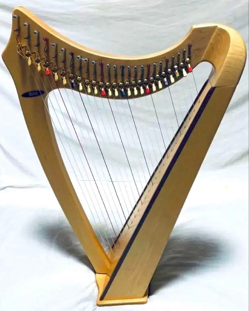 AOYAMA 25S 青山ハープ 25弦 コンパクト ノンペダル 軽量 ケース付