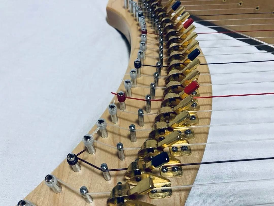 AOYAMA 25S 青山ハープ 25弦 コンパクト ノンペダル 軽量 ケース付