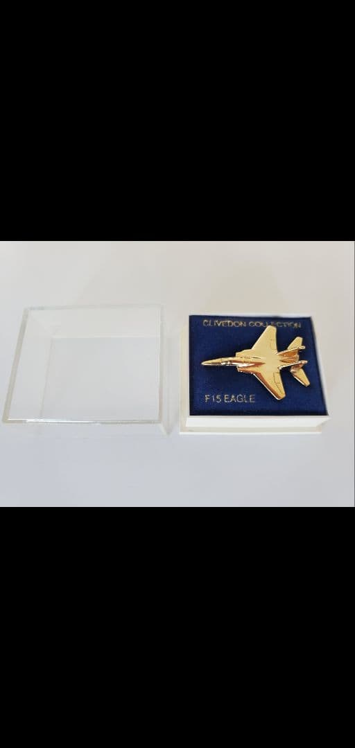 F-15　EAGLE　ゴールドピンバッジ　逸品　トップガン