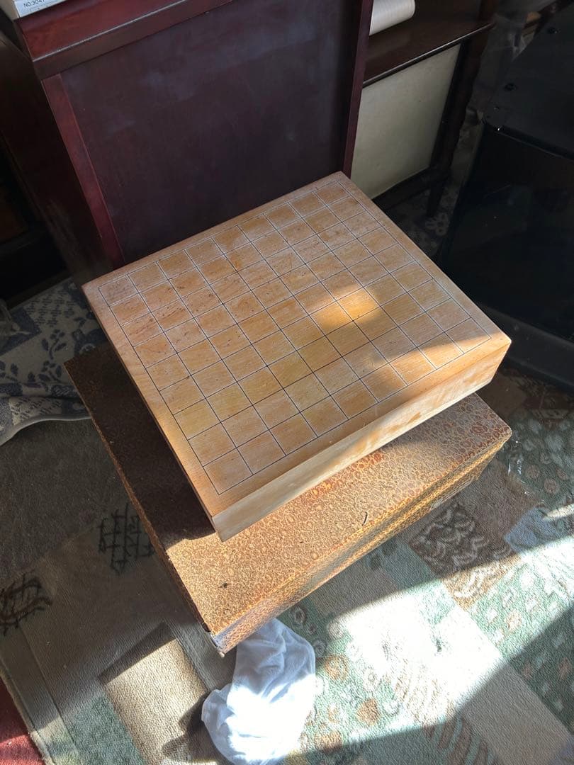 高級碁盤 (囲碁盤と将棋盤)