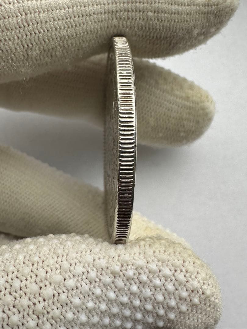 貿易銀　明治九年　専用　貿易銀　銀貨　重さは27.17g 状態が良い物　本物