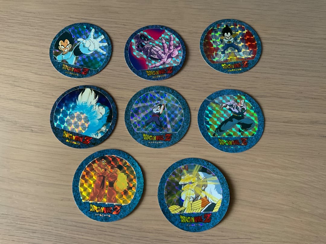 バラ売り可能 キラカード8枚・キャラカーン・きゃらか～ん★ドラゴンボール カード