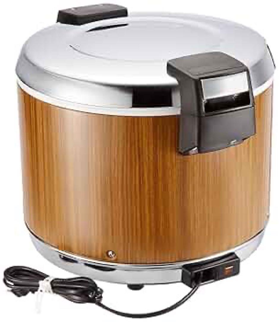 タイガー 電子 ジャー 保温 専用 三升 木目 業務用 JHA-5400-MO