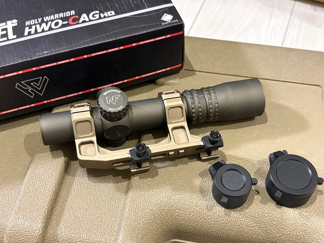NIGHT FORCEタイプ NXS 1-4x24 スコープマウント 付き