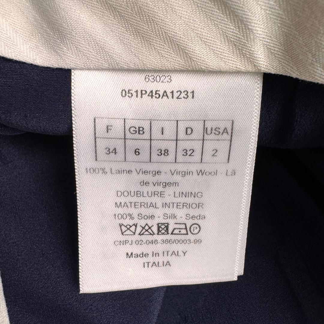 クリスチャンディオール　チェック柄 ラップ スコート　ショートパンツ　スカート