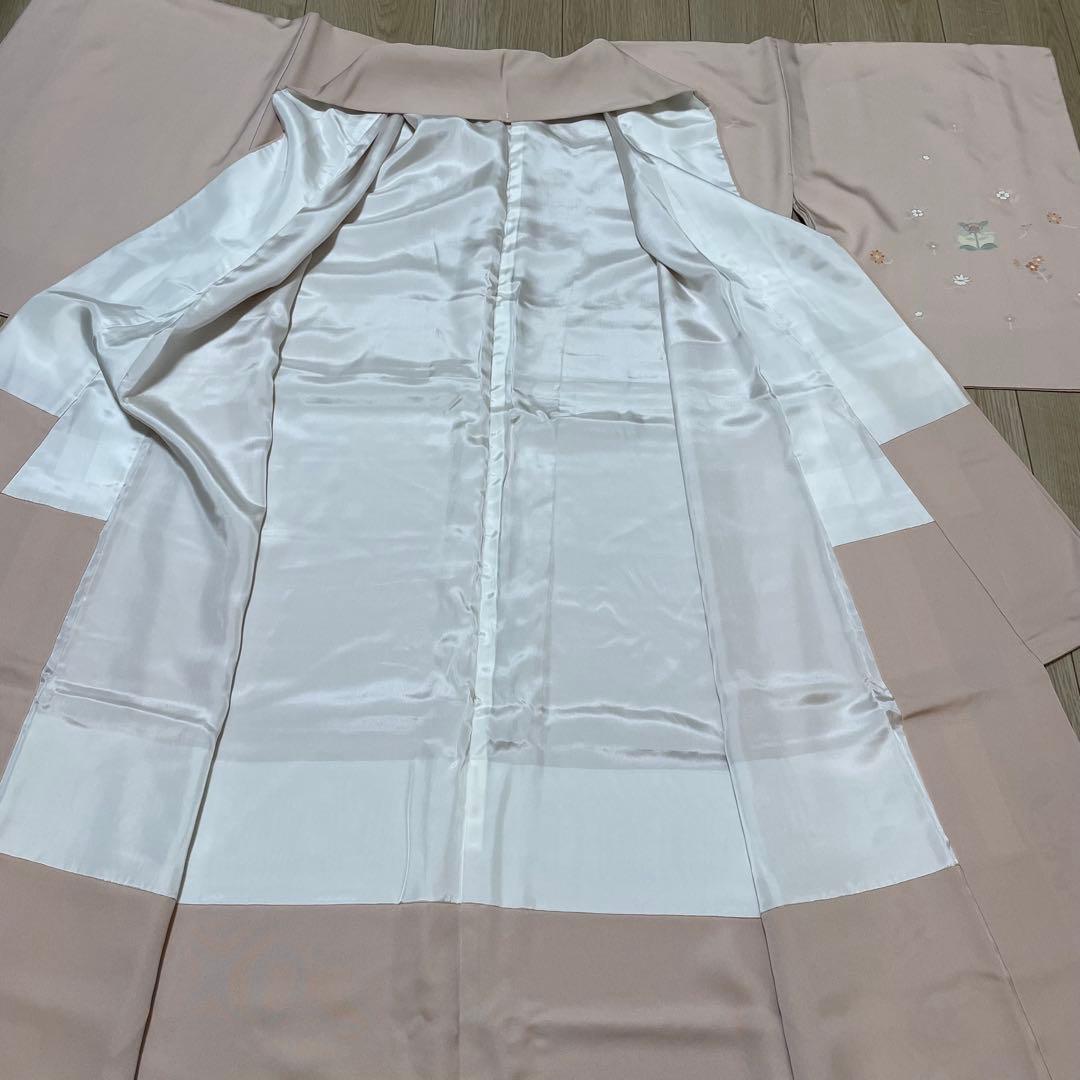 訪問着フルセット　友禅　金駒刺繍　袷　身丈155cm 裄丈64.5cm