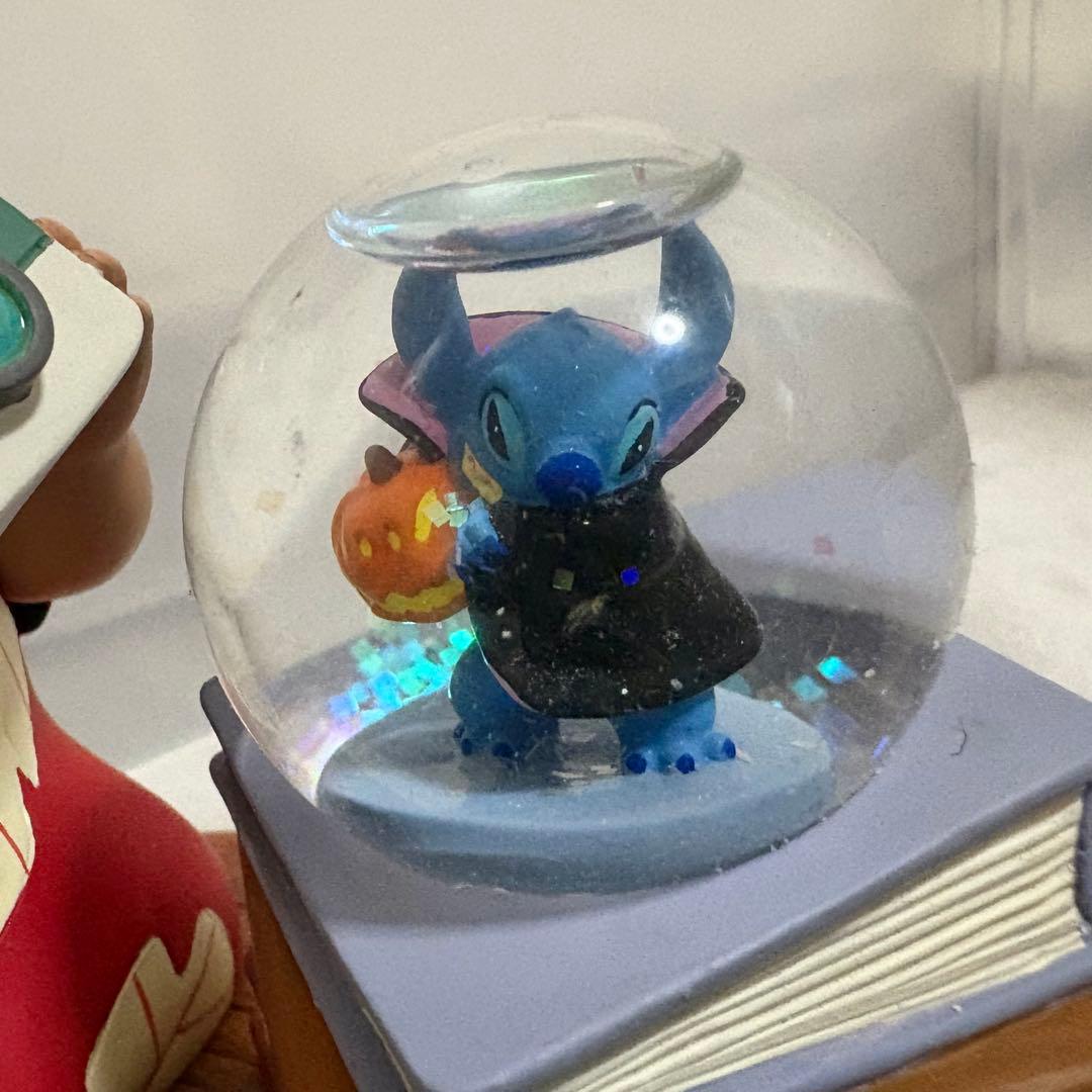 Kartoon★リロ＆スティッチ Dオークション500限定スノーグローブ
