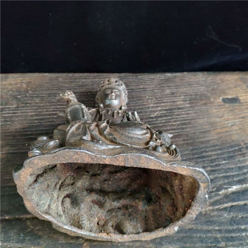 鉄器 鉄仏 南海観音坐像 工芸品 美術品 置物