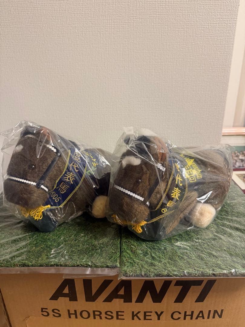 AVANTI社製 Sサイズ　ぬいぐるみ 馬ぐるみ　ディープインパクト　年度代表馬