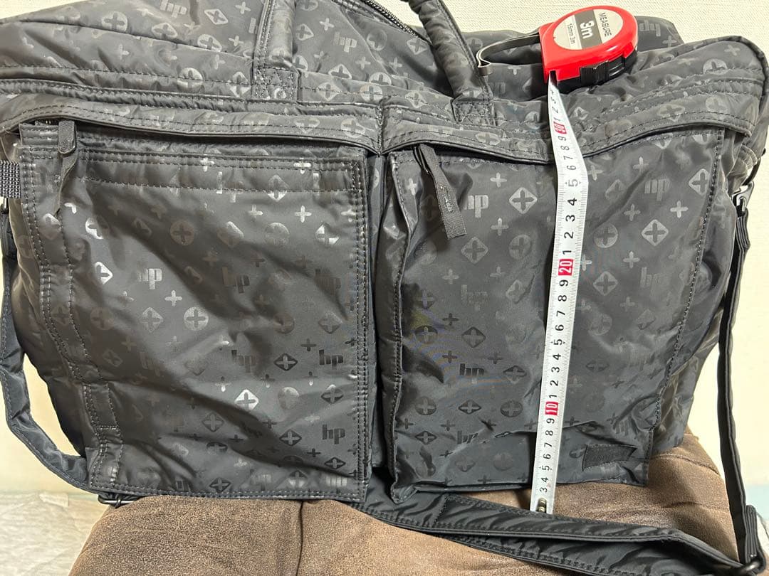 吉田カバン　ポーター　ブラックビューティーモノグラム　2Wayボストンバッグ