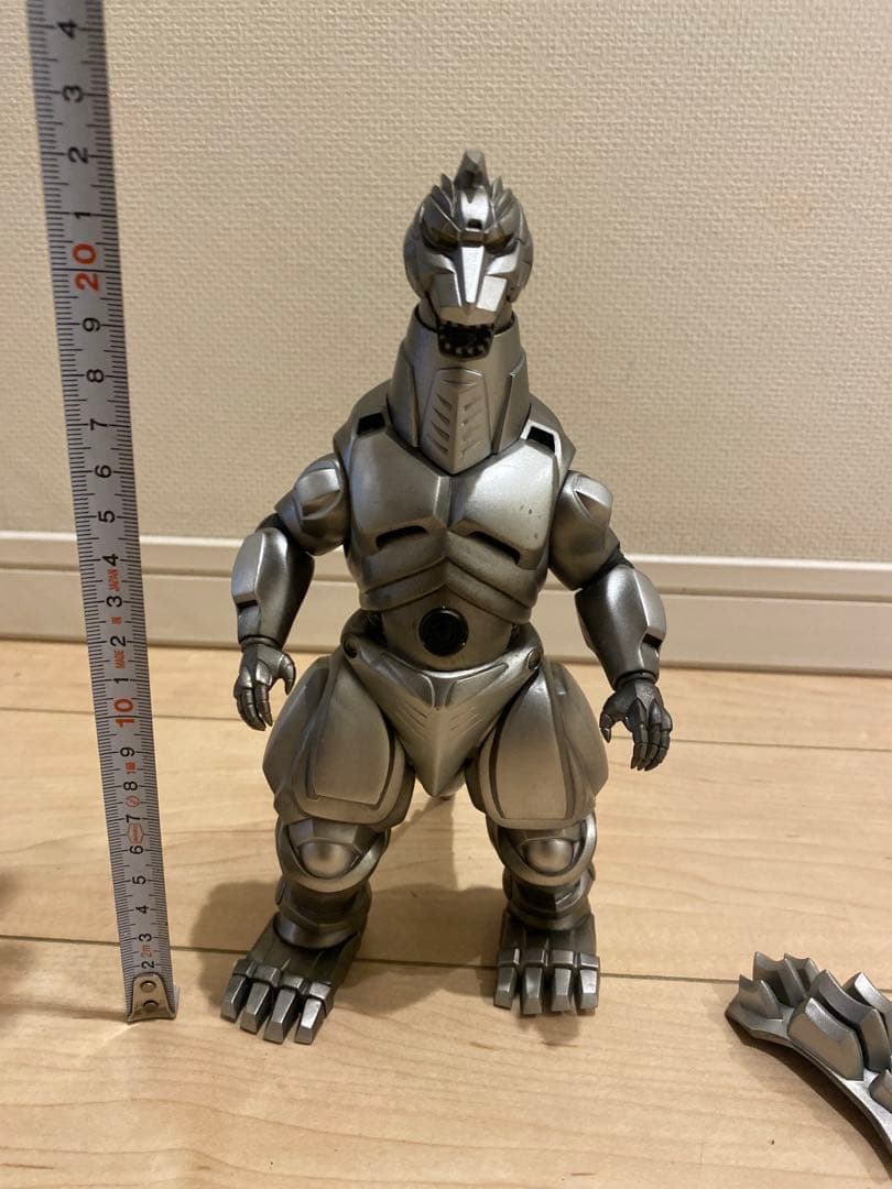 シルバー ゴジラ フィギュア 約23cm