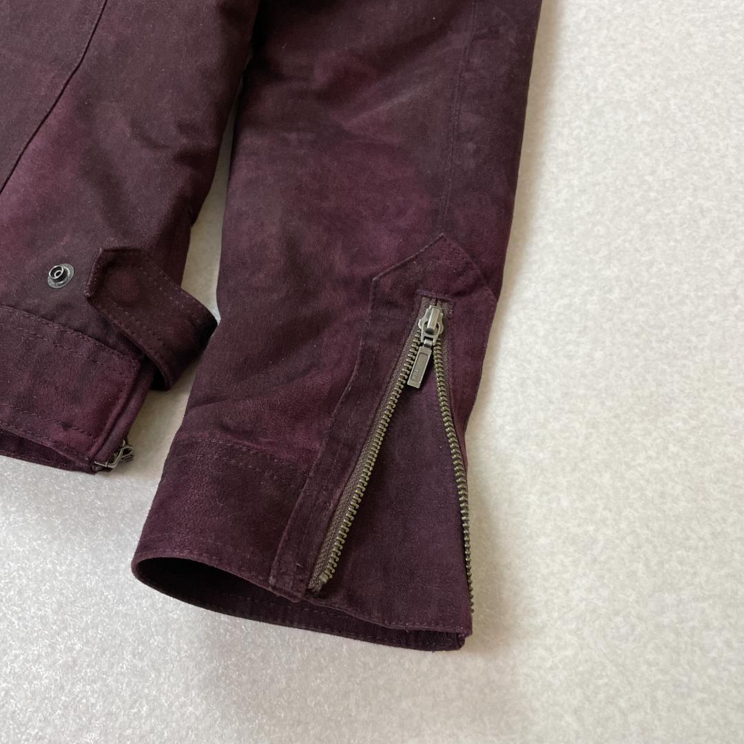 TORNADO MART スエードタッチ ファー ジャケット