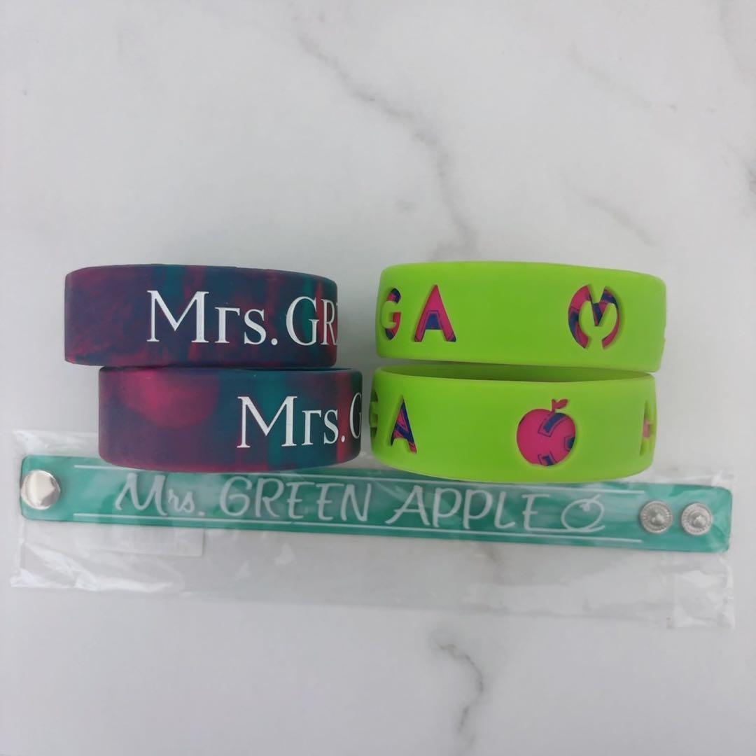 Mrs. GREEN APPLE ラバーバンド 4本セット