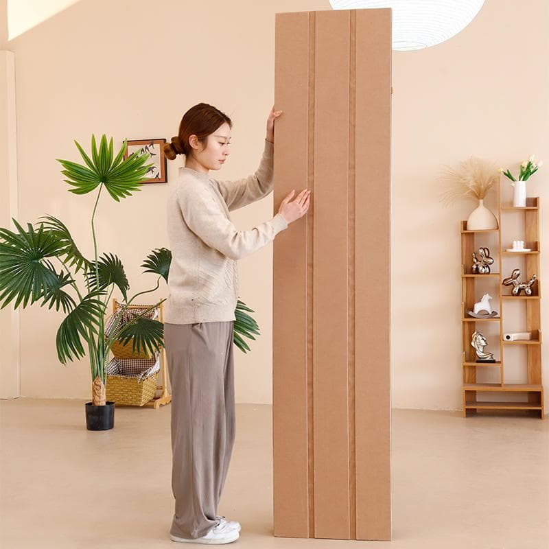 折りたたみパーテーション間仕切り高さ2ｍ長さ1ｍ-2ｍ組立不要目隠し区切り