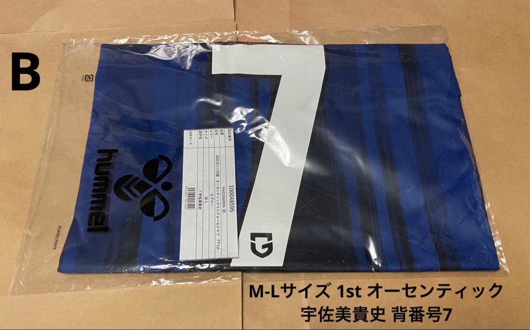 ガンバ大阪 G大阪 宇佐美貴史 2025 オーセンティックユニフォーム 1st