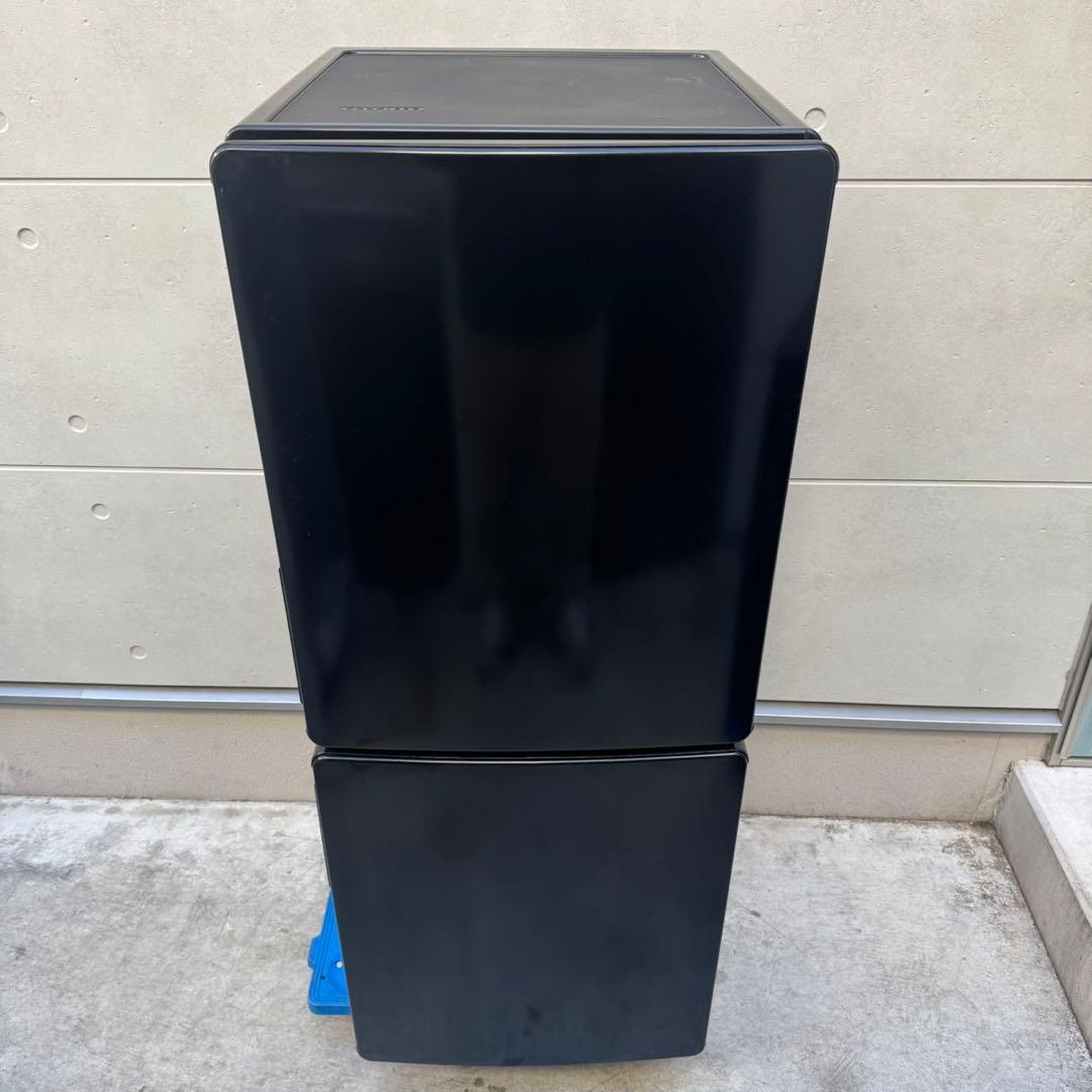 113⭐️2025.24年製美品★ハイアール冷蔵庫洗濯機　ブラック　黒　家電セット