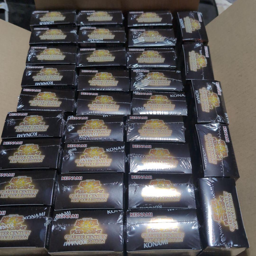 シュリンク付き　遊戯王OCG クオーターセンチュリーアートコレクション32BOX