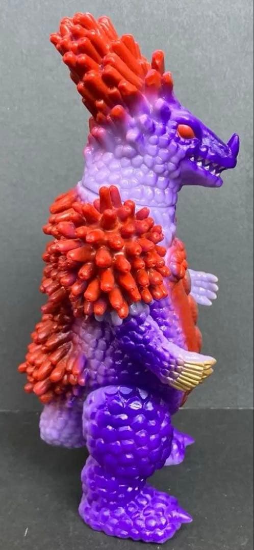 怪獣郷　ベロクロン　ソフビ　パープルカラーVer　2003年製造・販売